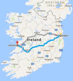 Dublin to Lahinch
